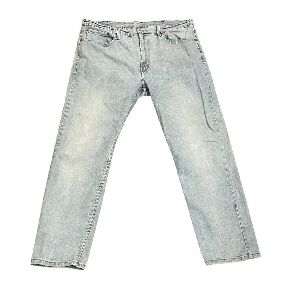Levis 501 Jeans Mens 38x30 Fits 38x27.5” Vintage Red Tag “R” WPL423 Light Wash